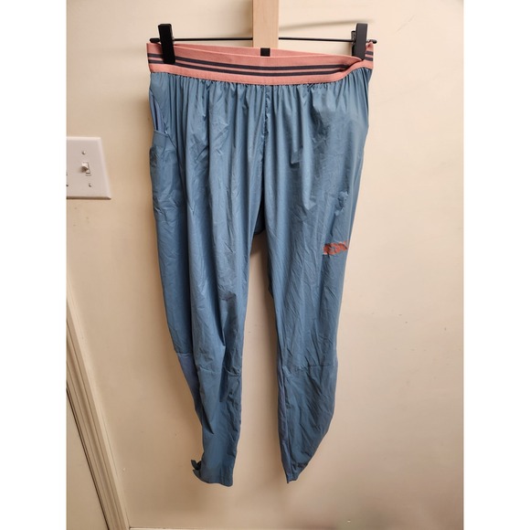 Hoka One One Running Pants Women's Small Blue Athletic Training Workout - Picture 1 of 3